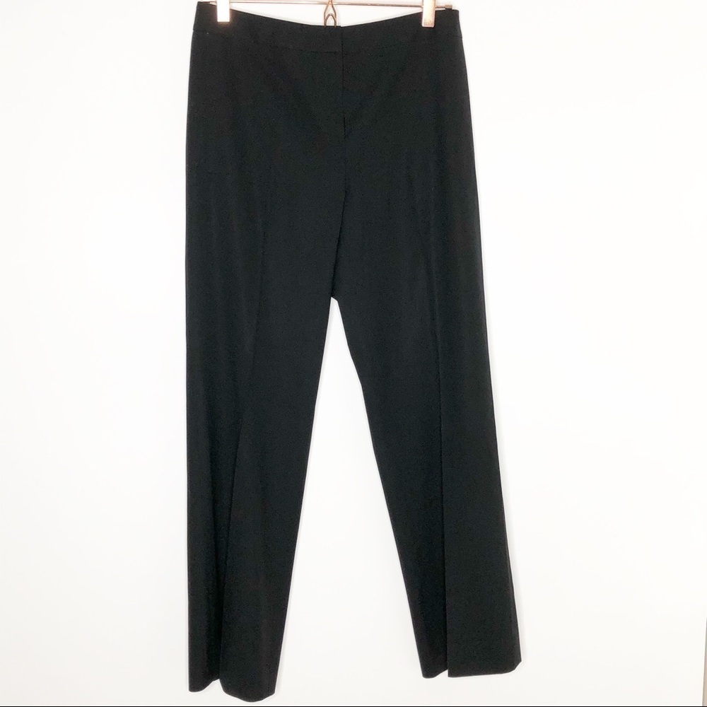 Lafayette 148 Black Straight Leg‎ Trouser